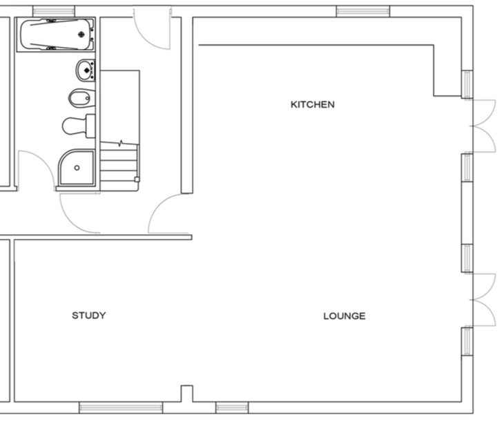 Downstairs Plan New