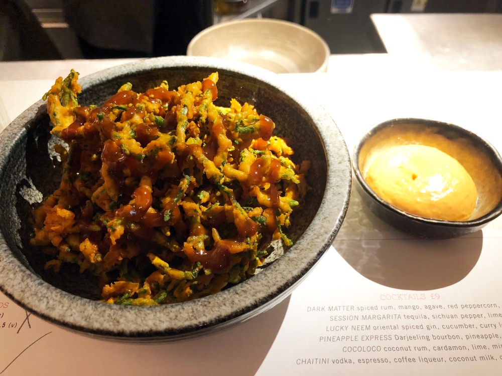 Kricket Samphire Pakoras