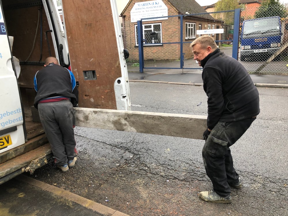 Lintel Delivery with Mr Terry Best