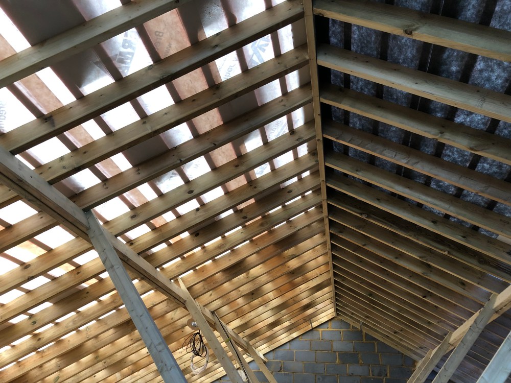 Roof with Felt and Battens